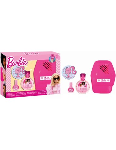 Barbie Pack with Perfume Edt 50 Ml-Nail Polish-Nail Decorations-Nail Lamp IBSP009423 Futurart | Futurartshop.com