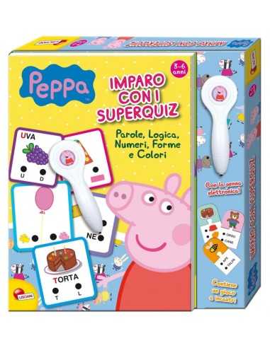 I learn with the super quiz Peppa Pig BIM0002848 Lisciani | Futurartshop.com