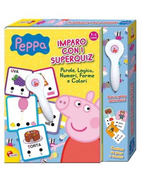 I learn with the super quiz Peppa Pig BIM0002848 Lisciani | Futurartshop.com