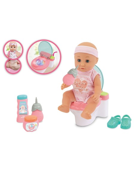 Bab T Teo-Doll with voice and potty 30cm TEO67992 Teorema | Futurartshop.com
