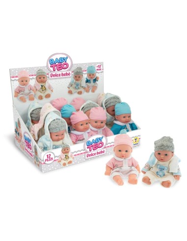 Baby Teo bambolotto 20 cm in vinile - 2 colori TEO68453 Teorema | Futurartshop.com
