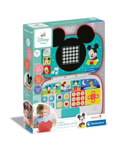 Disney baby mickey il mio primo laptop CLE17834 Clementoni | Futurartshop.com