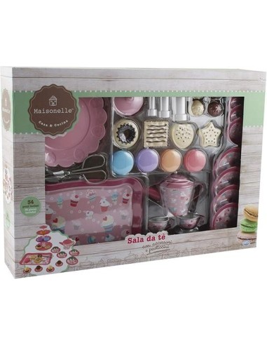 Maisonelle-Tea set in tin with 34 pieces ODS44011 Ods | Futurartshop.com