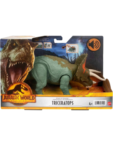 Jurassic world triceratops roar strikers FICHDX17/HDX40 Mattel | Futurartshop.com