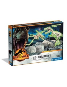 The paleontologist's kit t-king and pteranodon CLE19306 Clementoni | Futurartshop.com