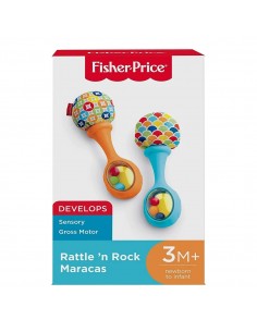 Fisher Prince-Maracas flauschiger Triller FICFPY65 Mattel- Futurartshop.com