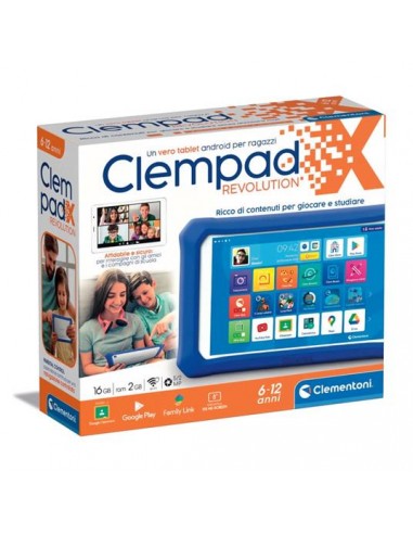 Clempad x revolution 8 cali CLE16762 Clementoni- Futurartshop.com