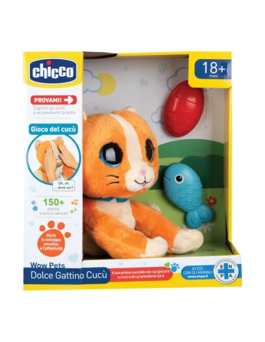 Chicco dolce gattino cucu' interattivo TOY65414 Chicco | Futurartshop.com