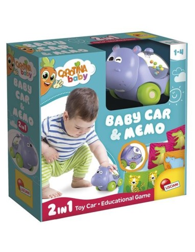 Carotina baby car ippo con memo games LIS102273 Lisciani | Futurartshop.com