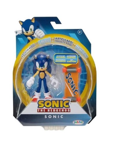 Sonic personaggio 10cm con scatbords GIJ41919-1 Jakks Pacific | Futurartshop.com