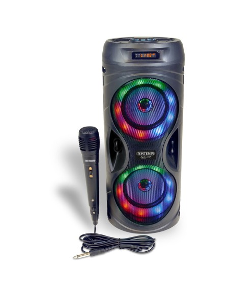 Karaoke Box Tower torreireless with microphone and lights RGB 160ATT BON491040 Bontempi | Futurartshop.com