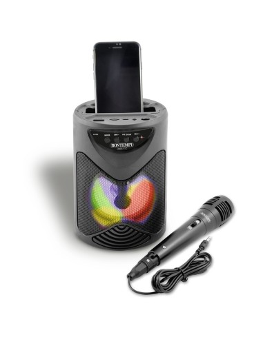 Karaoke Cassa acustica wireless con microfono e luci RGB 50WATT BON491010 Bontempi | Futurartshop.com