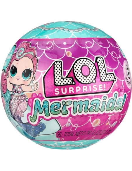 LOL Surprise Mermaids Ball Surprise – Bambola Sirena con Accessori | Scopri le Sorprese! MGA510604EUC MGA | Futurartshop.com