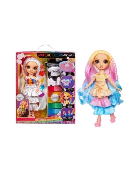 Rainbow High Watercolor & Create Fashion DIY Bambola, Brown Eyes MGA507598EUC MGA | Futurartshop.com