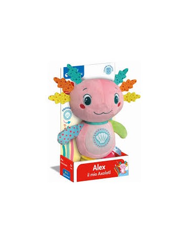 Axolotl peluche con luce e suoni CLE17558 Clementoni | Futurartshop.com