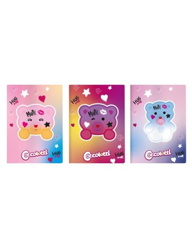 Quadernone A4 plus Love&Tell Coccolotti Rigatura Q LAGCLT00007 Colourbook | Futurartshop.com
