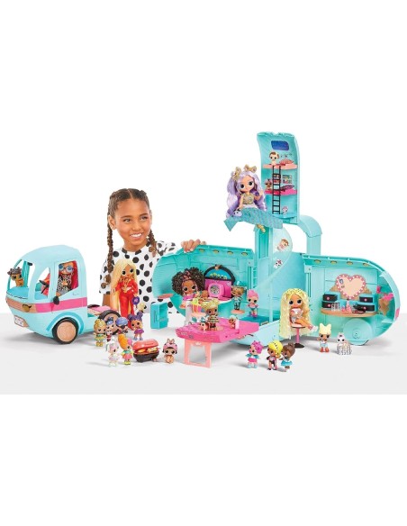 LoL Surprise Glam n Go Camper oltre 50 sorprese e gioco a 360° MGA502500EUC MGA | Futurartshop.com