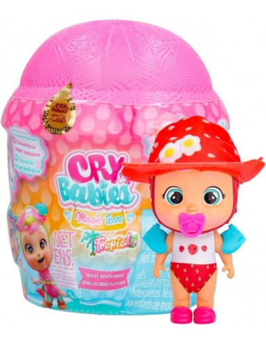 Cry Babies Bambola magic tears tropical beach babies ROU908628 IMC Toys | Futurartshop.com