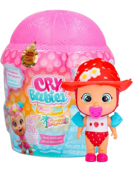 Cry Babies Bambola magic tears tropical beach babies ROU908628 IMC Toys | Futurartshop.com