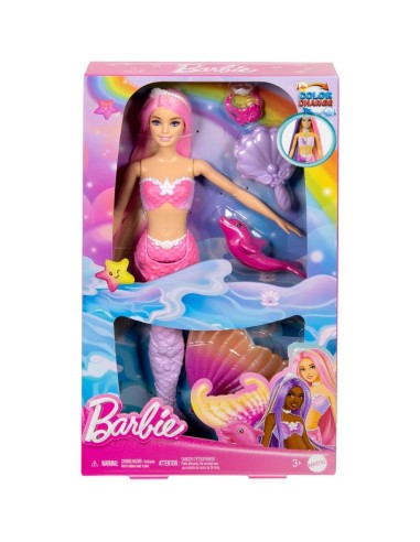 Barbie sirena colori del mare cambia colore bambola ROUHRP97 Mattel | Futurartshop.com