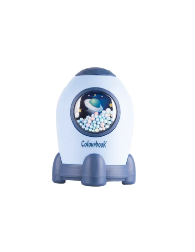 Salvadanaio navicella blu space bank LAGCOL25902-2 Colourbook | Futurartshop.com