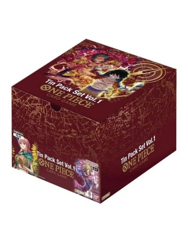 One Piece 12 Tin Pack Set Vol 1 Carte da gioco ENG GAM2761971 Bandai | Futurartshop.com