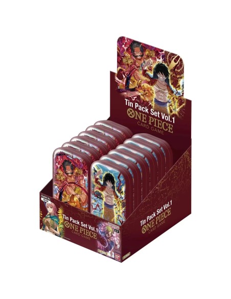 One Piece Card Game Tin Pack Set Vol.1: 12 tins with OP-10 ENG GAM2761971 Bandai | Futurartshop.com