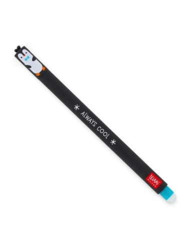 Penna Gel Cancellabile Pinguino Turchese 0.7mm LEGEP0033 Legami Milano | Futurartshop.com