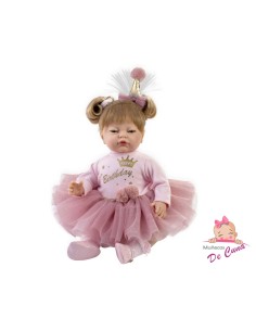 Reborn doll with Ballerina Happy Birthday outfit GEN45300 De Cuna | Futurartshop.com