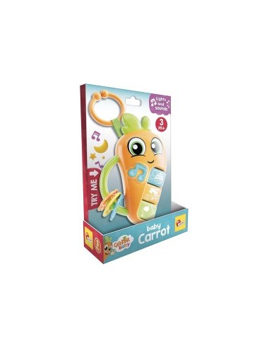 Baby Carotina sonaglio con luci e suoni LIS109876 Lisciani | Futurartshop.com