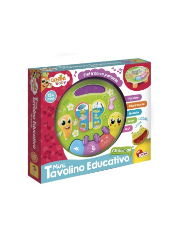 Carotina Mini Educational Table - Animals LIS109913 Lisciani | Futurartshop.com