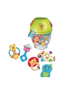 Carotina Jar of 5 Early Childhood Games LIS109975 Lisciani | Futurartshop.com