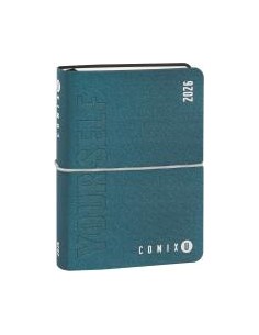 Comix U Yourself Mini Agenda 2025-2026 giornaliera 16 mesi. Blu PAN73736BL Panini | Futurartshop.com