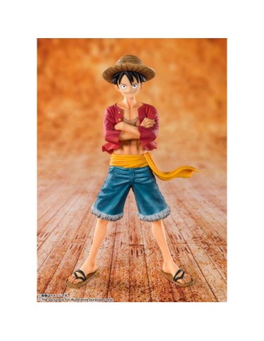 Action figures ZERO Monkey D. Luffy "Straw Hat COS66998 Bandai | Futurartshop.com