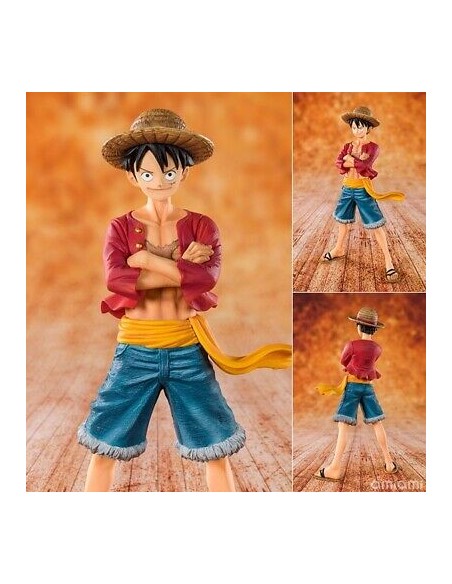 Action figures ZERO Monkey D. Luffy "Straw Hat COS66998 Bandai | Futurartshop.com