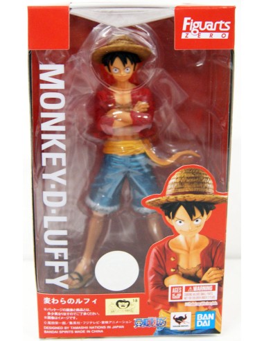 Action figures ZERO Monkey D. Luffy "Straw Hat COS66998 Bandai | Futurartshop.com