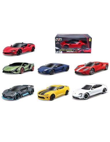 Modellino Auto Racing Spec - Scala 1:24 Modelli Assortiti BUR37150 Burago | Futurartshop.com
