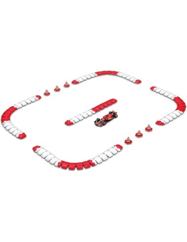 RC Formula Racing Ferrari SF-24 Diecast 1:41 con Tracciato BUR82671 Burago | Futurartshop.com