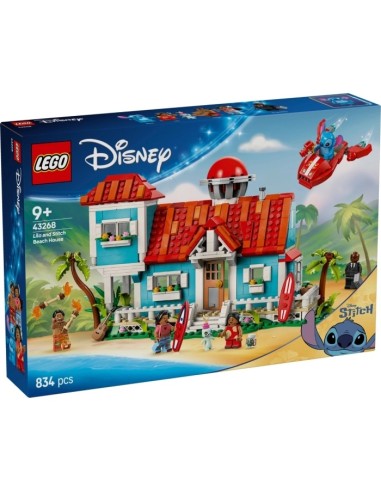 Lego Disney 43268 Casa sulla spiaggia di Lilo e Stitch LEG6526250 Lego | Futurartshop.com