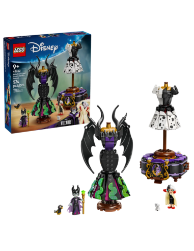 Lego Disney 43262 Abiti di Malefica e Crudelia De Mon LEG6526240 Lego | Futurartshop.com