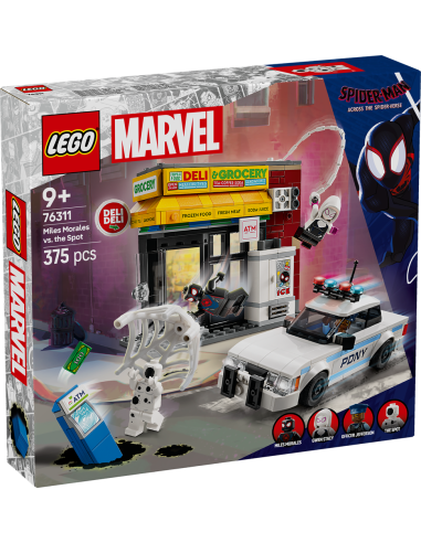 Lego Avengers 76311 Spider-Verse: Miles Morales vs. The Blob LEG6527590 Lego | Futurartshop.com
