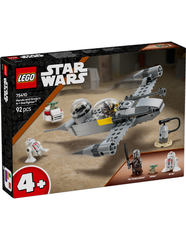 LEGO STAR WARS 75410 Mando and Grogu's N-1 Starfighter LEG6527530 Lego | Futurartshop.com