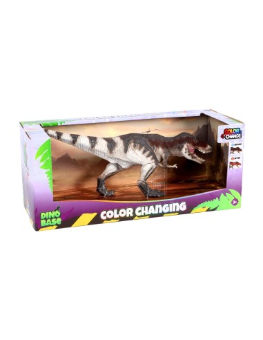 Dinosauto T-rex 30 cm cambia colore GEN434-0336  | Futurartshop.com