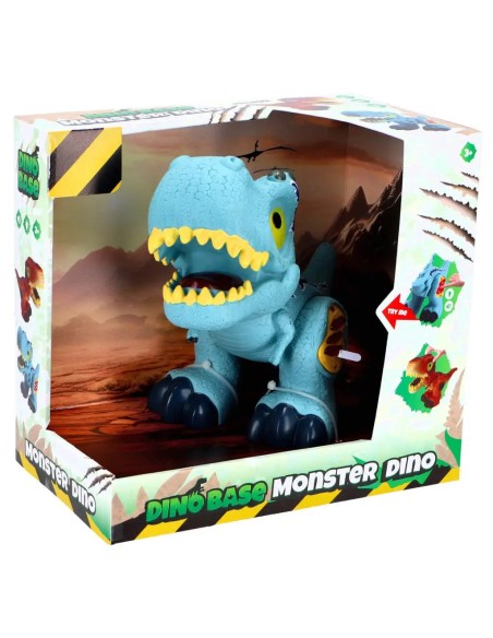 Moster Dino 18 cm con luci e suoni - 2 colori GEN576-1  | Futurartshop.com