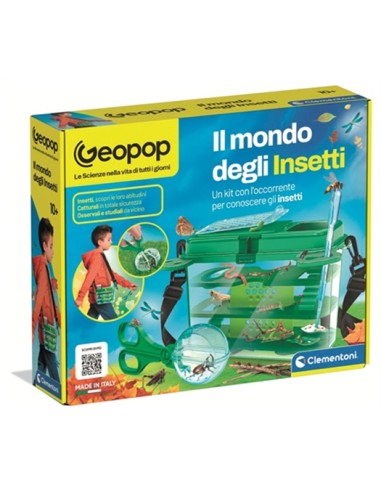 Geopop Il mondo degli Insetti ITA CLE19428 Clementoni | Futurartshop.com