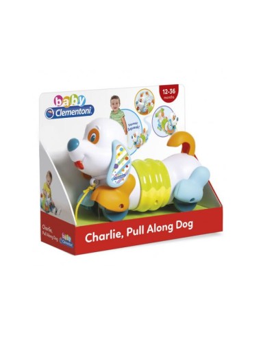 Charlie the Pull-Along Puppy CLE17262 Clementoni | Futurartshop.com