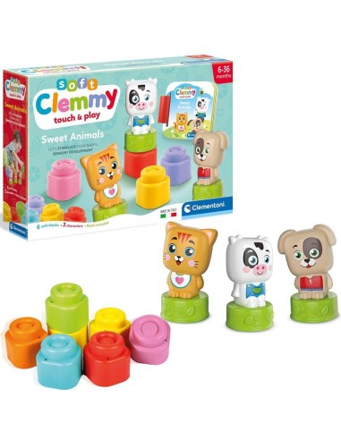 Clemmy sweet animals costruzioni CLE17849 Clementoni | Futurartshop.com