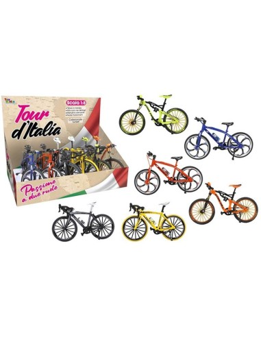 Bike Bicycle Tour of Italy Metal 1:8 - Assorted TOY28052 Toys Garden | Futurartshop.com