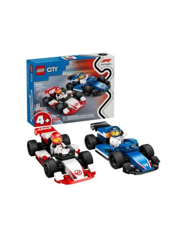 LEGO CITY 60464 WILLIAMS RACING AND HAAS F1 SINGLE-SEATERS LEG6526304 Lego | Futurartshop.com