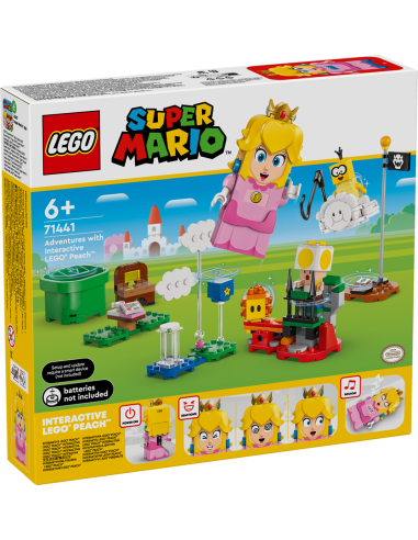 LEGO SUPER MARIO 71441 LEGO PEACH ADVENTURES INTERACTIVE LEG6472795 Lego | Futurartshop.com